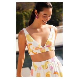 NWT Anthropologie Charlie Holiday Paloma Triangle Bra Top Size Small/4